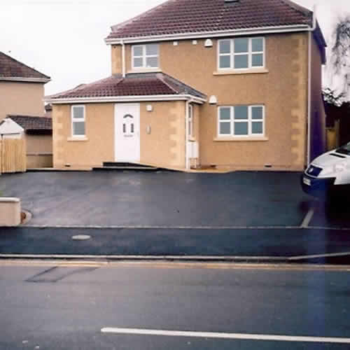 finished front